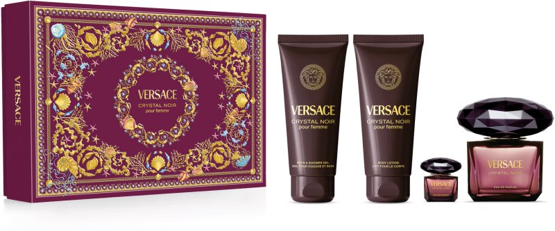 Versace Crystal Noir set cadou pentru femei 1 buc