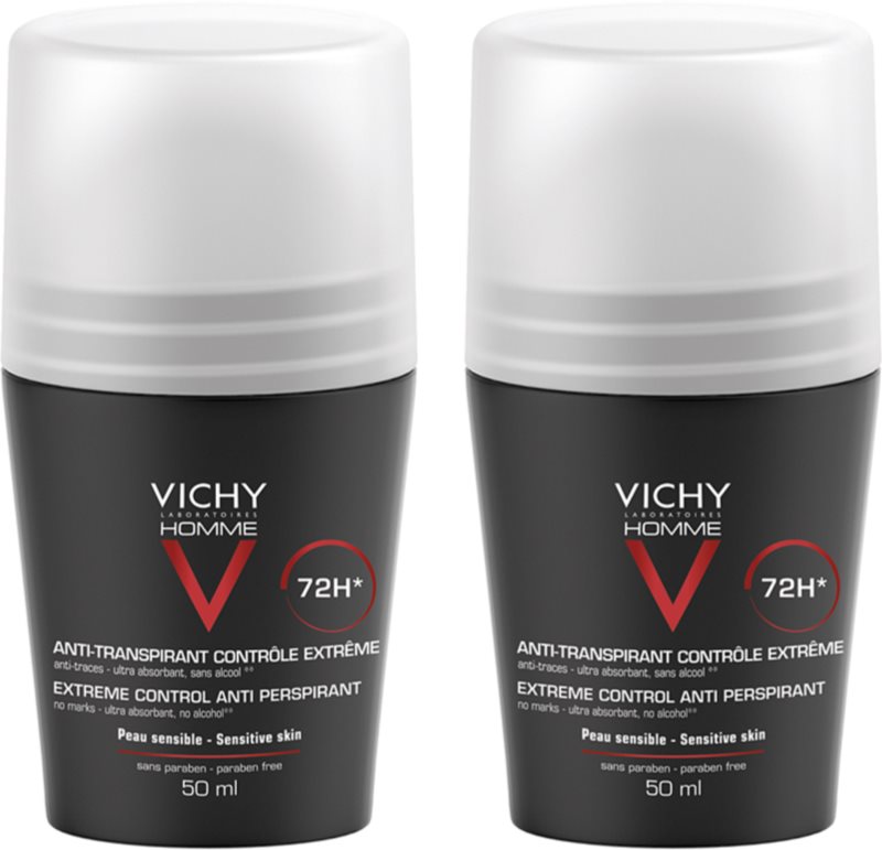 Vichy Homme set impotriva transpiratiei excesive pentru bărbați