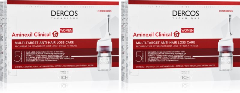 Vichy Dercos Aminexil Clinical set impotriva caderii parului