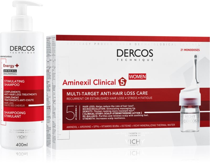 Vichy Dercos set impotriva caderii parului