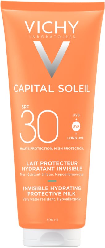 Vichy Capital Soleil Beach Protect loțiune hidratantă de protecție pentru față și corp SPF 30 300 ml
