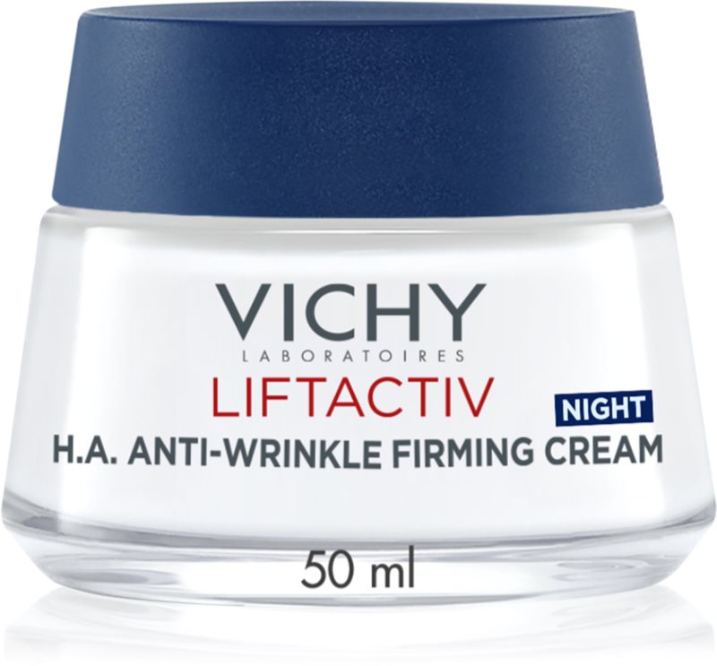 Vichy Liftactiv H.A. Anti-Wrinkle Firming Night Cream cremă de noapte pentru fermitate și anti-ridr cu efect lifting 50 ml