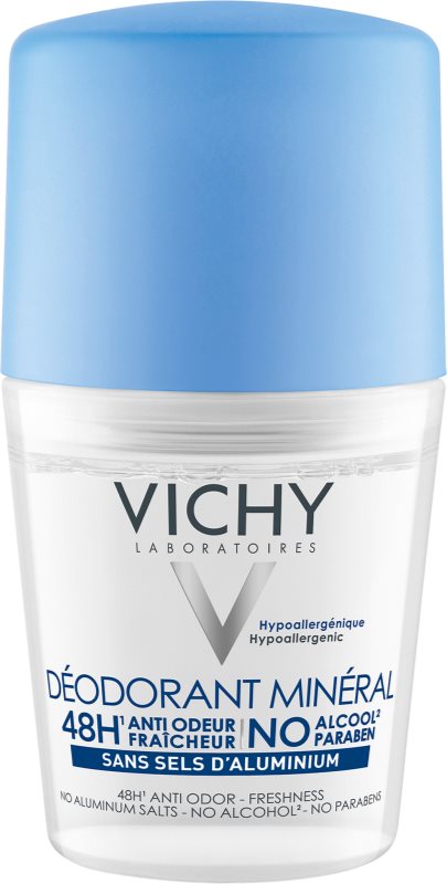Vichy Deodorant deodorant roll-on cu particule de minerale 48 de ore 50 ml