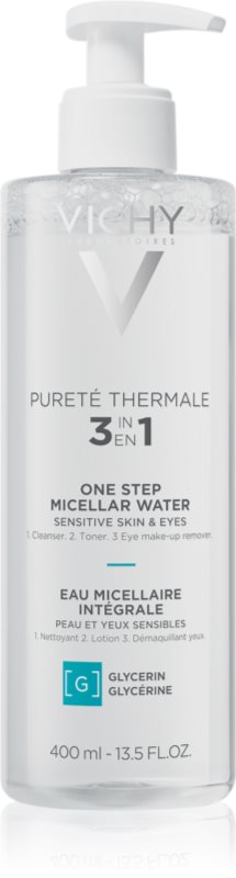 Vichy Pureté Thermale loțiune micelară minerală pentru piele sensibilă 400 ml