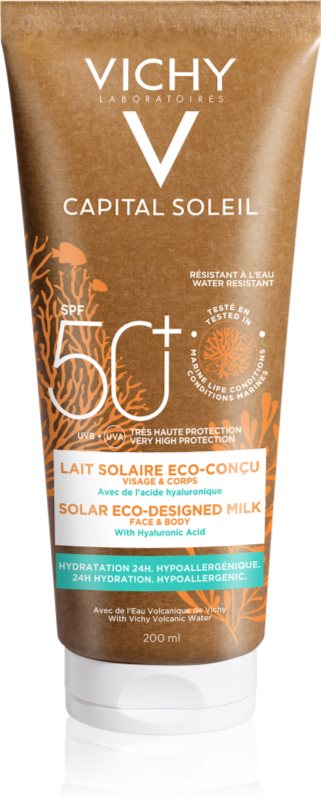 Vichy Capital Soleil Solar Eco-Designed Milk lapte protector SPF 50+ 200 ml