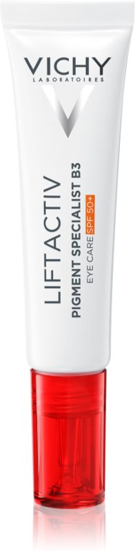 Vichy Liftactiv Pigment Specialist B3 crema de ochi impotriva pungilor de sub ochi SPF 50+ 15 ml