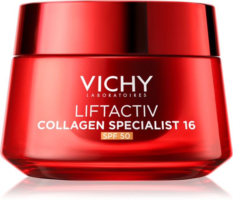 Vichy Liftactiv Collagen Specialist 16 SPF 50 crema protectoare de zi impotriva imbatranirii pielii SPF 50