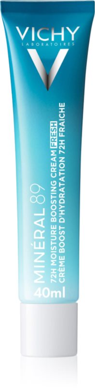 Vichy Minéral 89 72H Moisture Boosting Cream Fresh crema de fata hidratanta cu acid hialuronic 40 ml