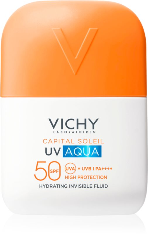 Vichy Capital Soleil UV Aqua crema fluida hidratanta SPF 50 50 ml