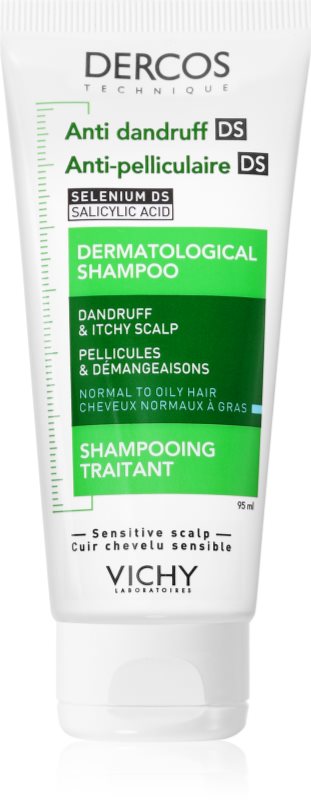 Vichy Dercos Anti-Dandruff sampon anti-matreata pentru par normal spre gras