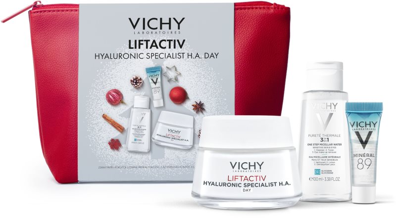 Vichy Liftactiv H.A. Day Set set cadou de Crăciun uscata si foarte uscata