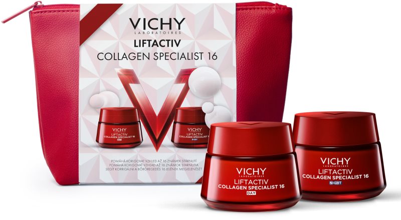 Vichy Liftactiv Collagen Specialist Day & Night set cadou de Crăciun antirid