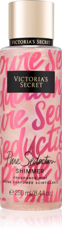 Victoria's Secret Pure Seduction Shimmer spray pentru corp cu particule stralucitoare pentru femei 250 ml