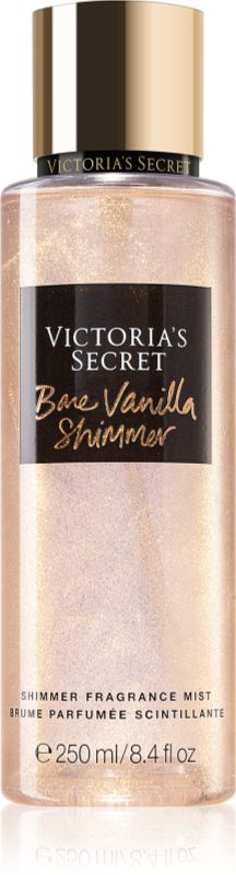 Victoria's Secret Bare Vanilla Shimmer spray pentru corp cu particule stralucitoare pentru femei 250 ml