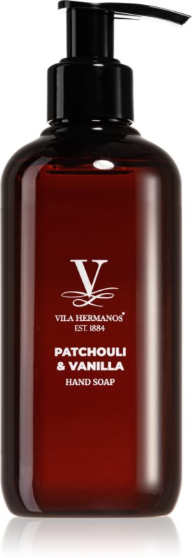 Vila Hermanos Apothecary Patchouli & Vanilla Săpun lichid pentru mâini cu parfum 250 ml