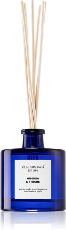Vila Hermanos Apothecary Cobalt Blue Mimosa & Thiare difuzor de aroma