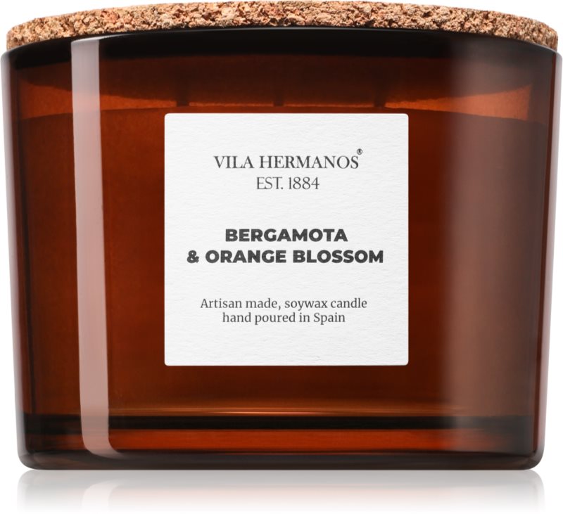 Vila Hermanos Apothecary Bergamot & Orange Blossom lumânare parfumată