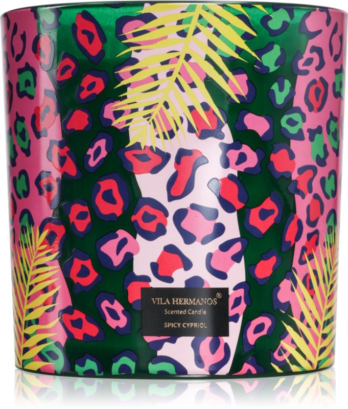 Vila Hermanos Jungletopia Spicy Cypriol lumânare parfumată 1450 g
