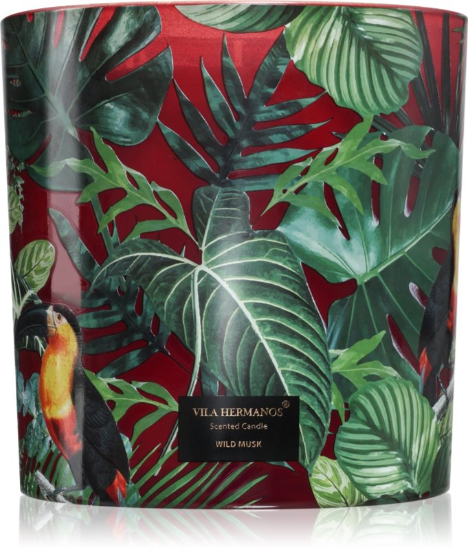 Vila Hermanos Jungletopia Wild Musk lumânare parfumată 1450 g