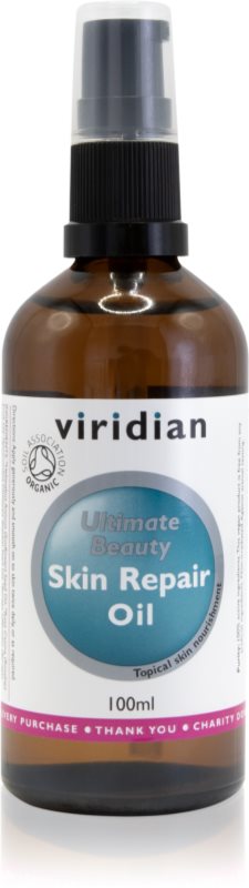 Viridian Nutrition Ultimate Beauty Skin Repair Oil ulei hranitor pentru piele calitate BIO 100 ml