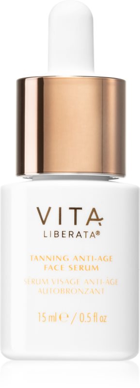 Vita Liberata Tanning Anti-Age Face Serum ser autobronzant pentru fata anti-îmbătrânire 15 ml