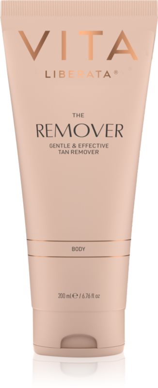 Vita Liberata The Remover gel exfoliant pentru curățarea produselor auto-bronzante 200 ml
