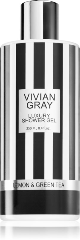 Vivian Gray Lemon & Green Tea gel de duș de lux 250 ml