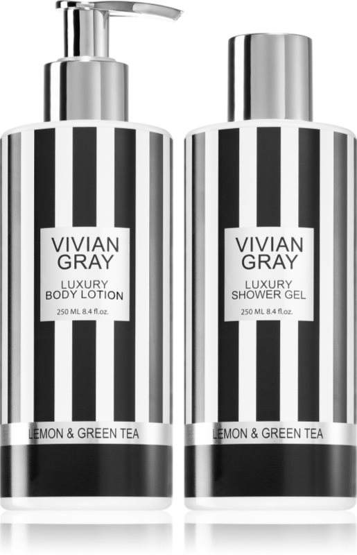 Vivian Gray Lemon & Green Tea set cadou pentru corp 2x250 ml