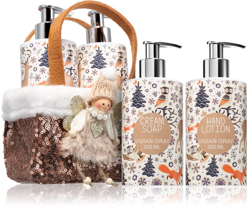 Vivian Gray Bronze Fairy Ylang & Vanilla set cadou de Crăciun 2x250 ml