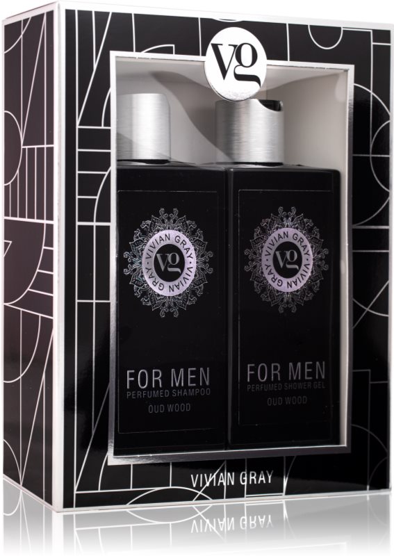 Vivian Gray Oud Wood set cadou pentru corp pentru bărbați