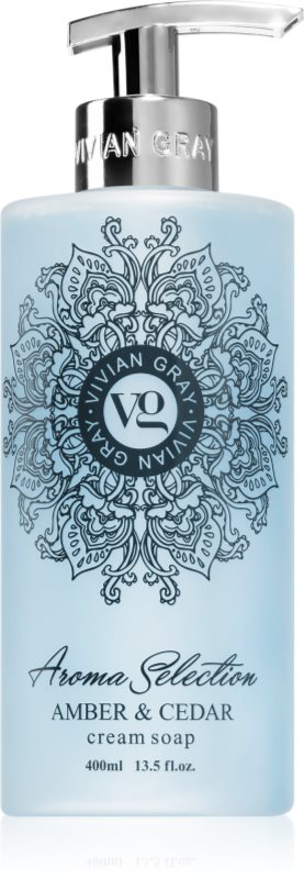 Vivian Gray Aroma Selection Amber & Cedar Sapun lichid 400 ml