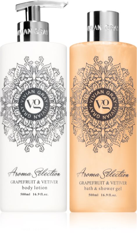 Vivian Gray Aroma Selection Grapefruit & Vetiver set cadou