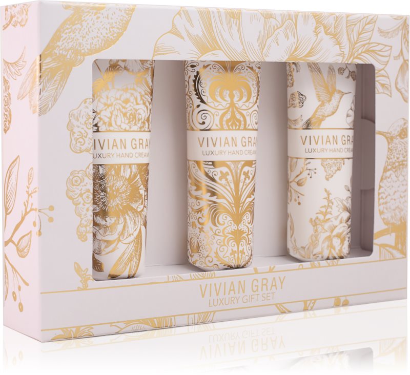Vivian Gray Velvet White set cadou de maini