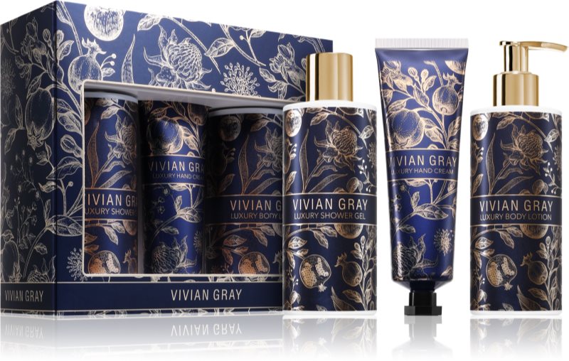Vivian Gray Blue Botanicals set cadou parfum Jasmine & Patchouli