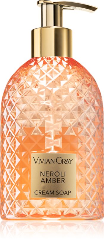 Vivian Gray Gemstone Neroli & Amber sapun crema de maini 300 ml