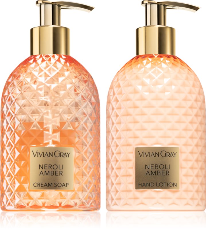 Vivian Gray Gemstone Neroli & Amber set cadou de maini