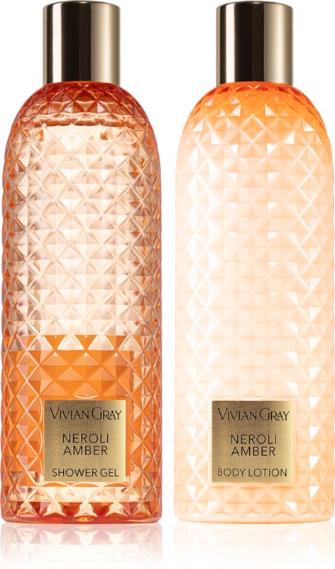 Vivian Gray Gemstone Neroli & Amber set cadou cu efect de hidratare