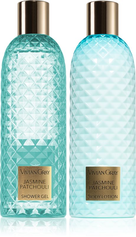 Vivian Gray Gemstone Jasmine & Patchouli set cadou pentru piele neteda si delicata