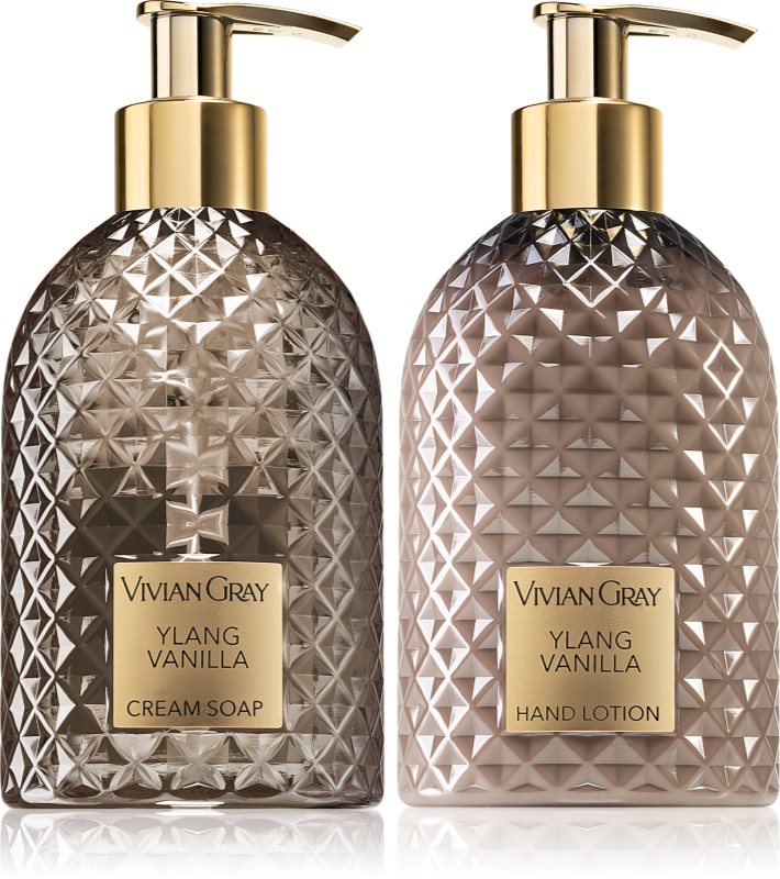 Vivian Gray Gemstone Ylang & Vanilla set cadou cu efect de hidratare