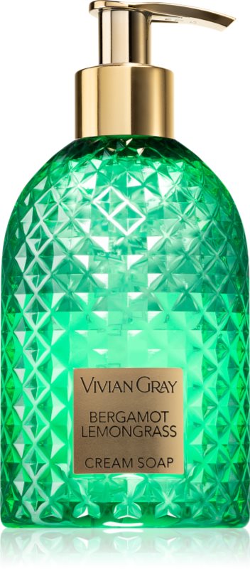Vivian Gray Gemstone Bergamot & Lemongrass sapun crema 300 ml