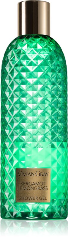 Vivian Gray Gemstone Bergamot & Lemongrass gel de dus revigorant 300 ml
