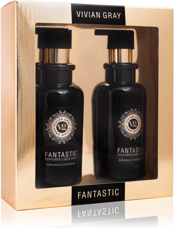 Vivian Gray Fantastic Dark Musk & Cedarwood set cadou de maini