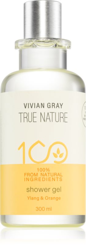Vivian Gray True Nature Ylang & Orange gel de dus revigorant 300 ml