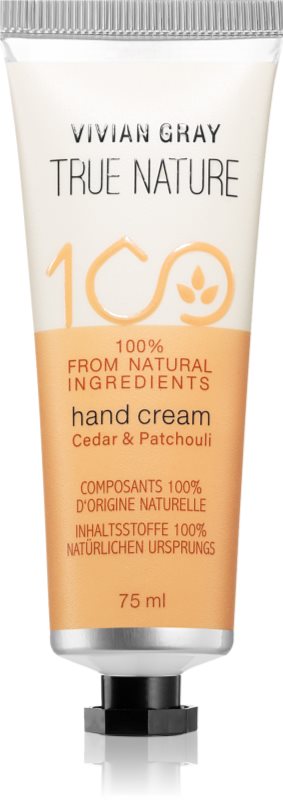 Vivian Gray True Nature Cedar & Patchouli crema de maini hidratanta