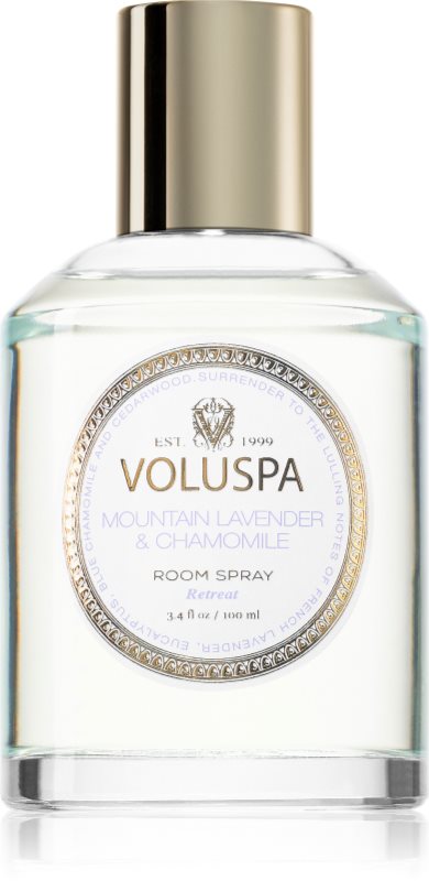 VOLUSPA Maison Blanc Mountain Lavender & Chamomile spray pentru camera 100 ml