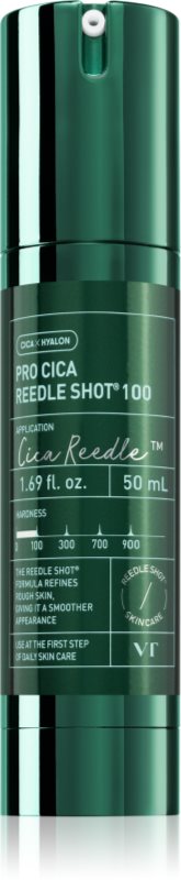 VT Cosmetics Pro Cica Reedle Shot 100 ser facial calmant pentru hidratare si fermitate 50 ml