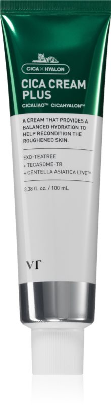 VT Cosmetics Cica Cream Plus gel crema hidratant pentru netezirea pielii 100 ml