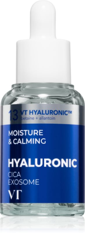 VT Cosmetics Cica Exosome H3 Hydro Ampoule ser facial calmant pentru hidratare intensa 30 ml