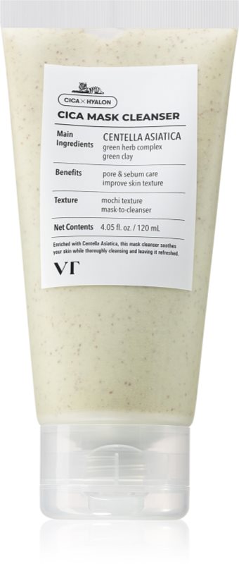 VT Cosmetics Cica Mask Cleanser masca de fata pentru curatare cu efect de hidratare 120 ml