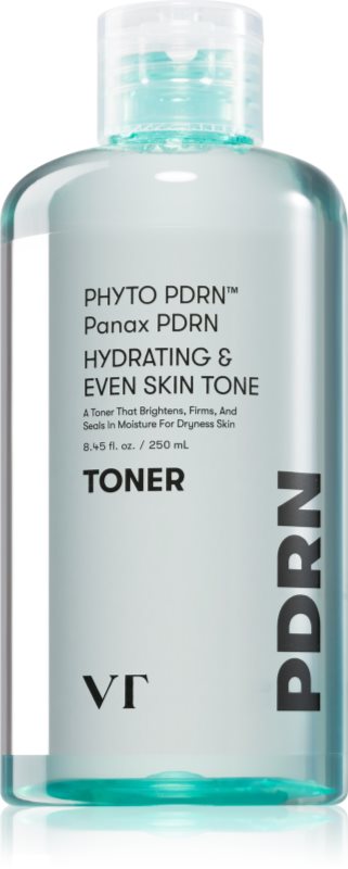 VT Cosmetics PDRN Toner tonic pentru hidratarea pielii pentru o piele mai luminoasa 250 ml